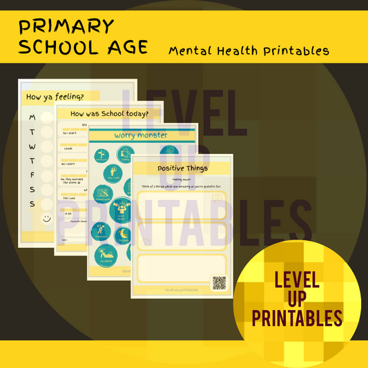 Primary School Mental Health Printable